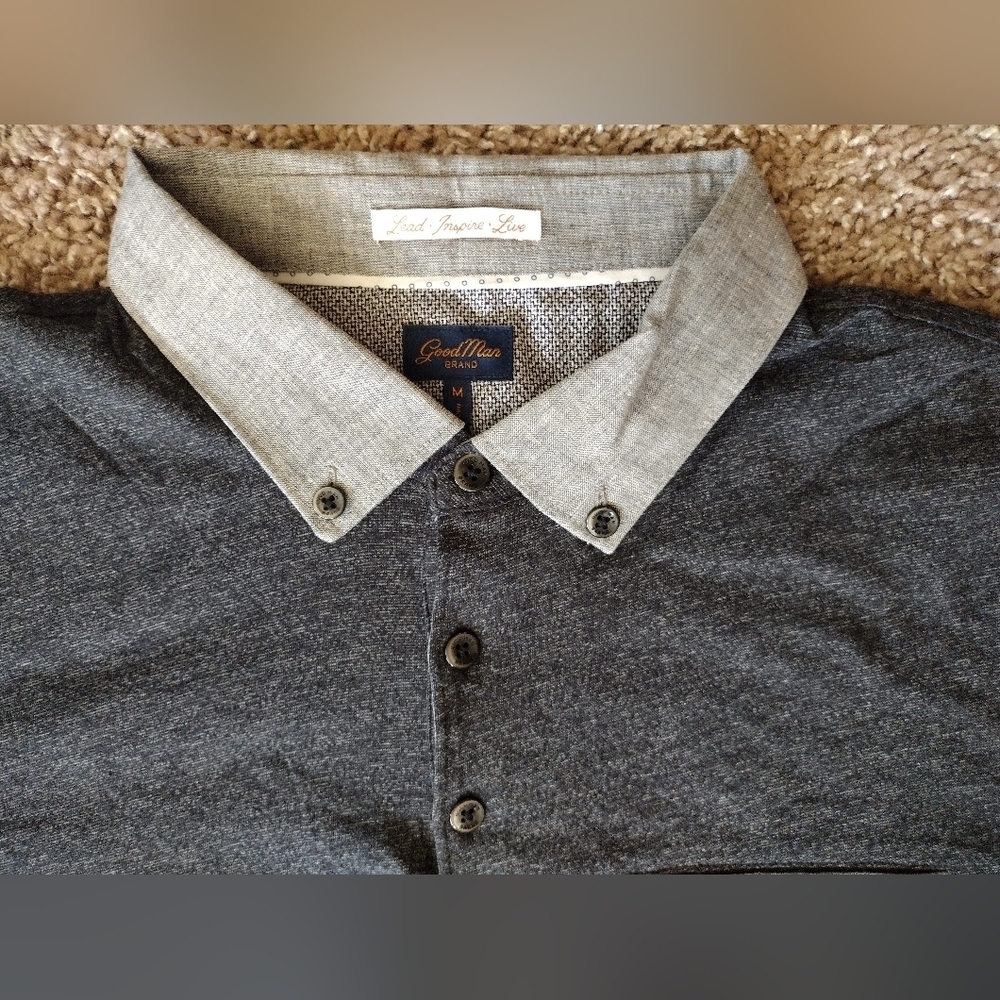 Good Man Brand Set Of Casual Button Down And Polo Shirts - Picture 5 of 8